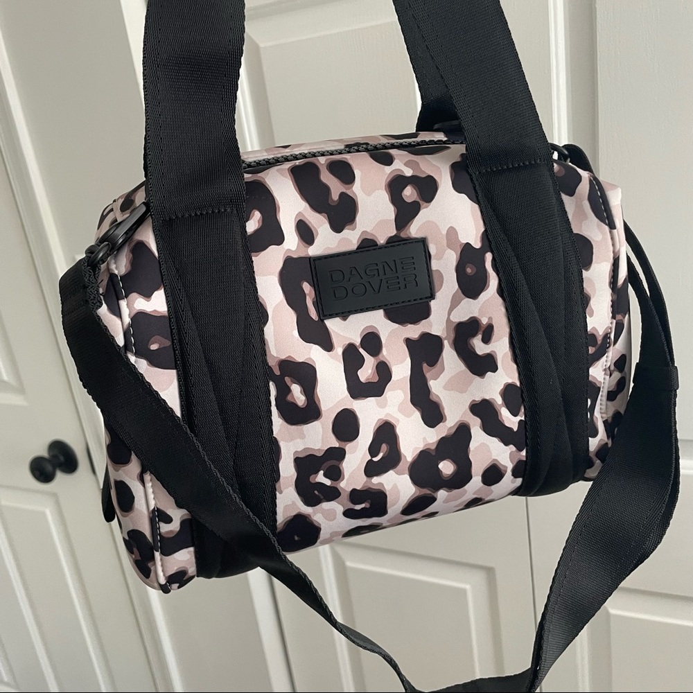 Dagne Dover Landon Carryall Small, Leopard Print